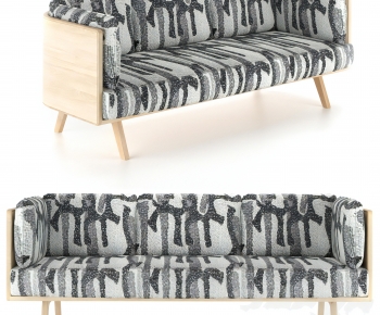 Modern Three-seat Sofa-ID:826783903