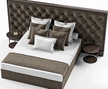 Modern Double Bed-ID:153470061