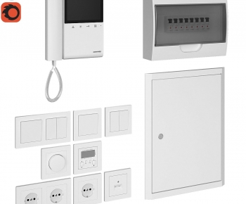 Modern Switch Socket Panel-ID:219274046