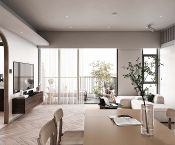 Modern A Living Room-ID:835675003