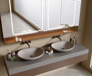 Modern Bathroom Cabinet-ID:505414964