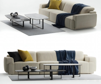 Modern Three-seat Sofa-ID:671224125
