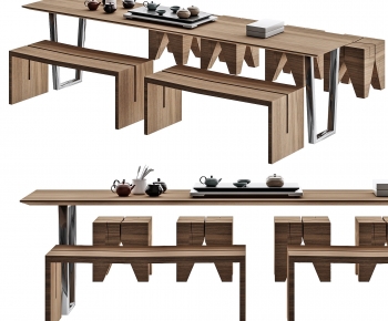 New Chinese Style Tea Tables And Chairs-ID:213531972