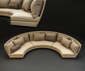Modern Curved Sofa-ID:313225038