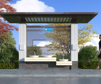 New Chinese Style Public Equipment-ID:527316092