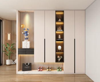 Modern Entrance Cabinet-ID:287619112