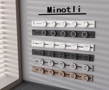 Modern Socket Panel-ID:300342087