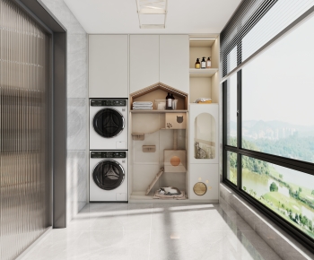 Modern Balcony Cabinet-ID:134480046