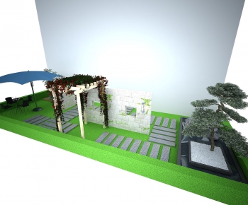 Modern Courtyard/landscape-ID:393264069