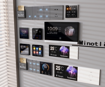 Modern Switch Socket Panel-ID:249380117