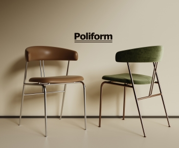 poliform现代餐椅组合-ID:761276019