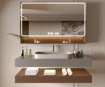 Modern Bathroom Cabinet-ID:616836072
