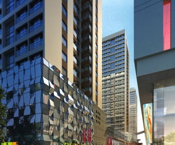 Modern Commercial Street-ID:456809049