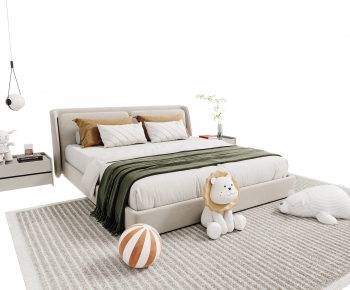 Modern Child's Bed-ID:967566018