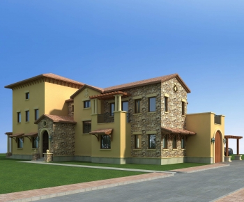 European Style Detached Villa-ID:539947037