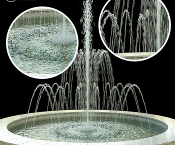 Modern Rockery Waterscape-ID:179182058