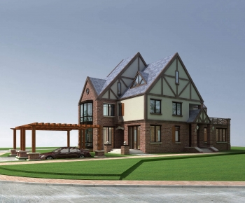Classical Style Detached Villa-ID:998397117
