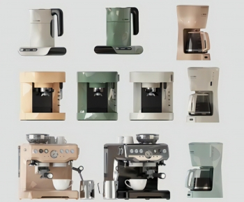 Modern Kitchen Electric Coffee Machine-ID:861814024