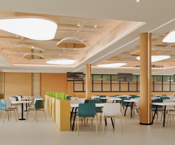 现代学校食堂-ID:547621016
