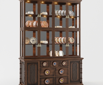 European Style Decorative Cabinet-ID:102900987