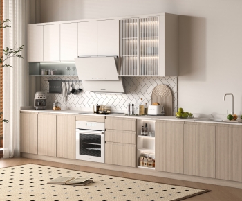 Nordic Style Kitchen Electric Gas Range-ID:823399079