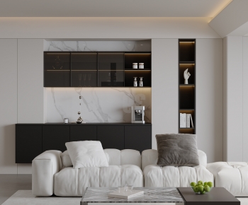 Modern A Living Room-ID:956439972