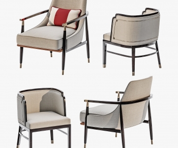New Chinese Style Lounge Chair-ID:666238076