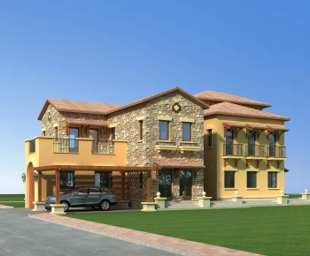 European Style Detached Villa-ID:555490977