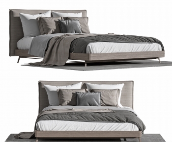 Modern Double Bed-ID:364309079