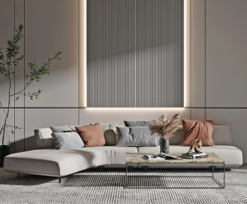 Modern Curved Sofa-ID:902499918