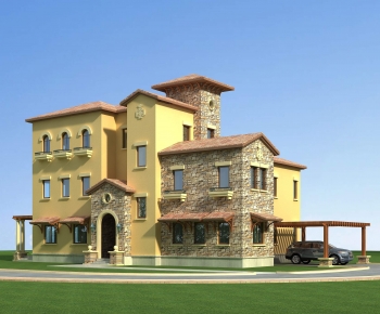 European Style Detached Villa-ID:363742116