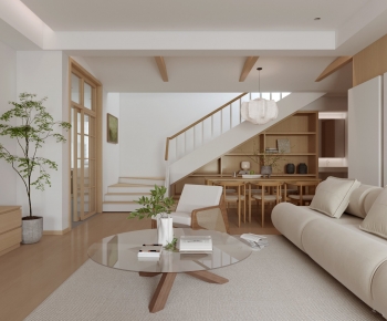 Japanese Style A Living Room-ID:266695988