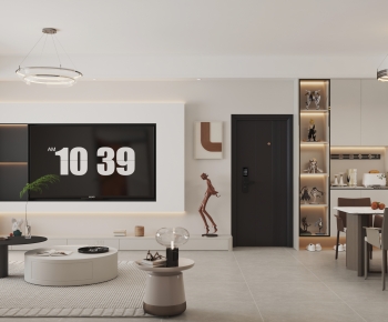 Modern A Living Room-ID:379431013