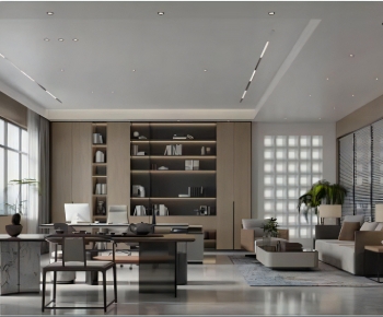 Modern Manager's Office-ID:833275084