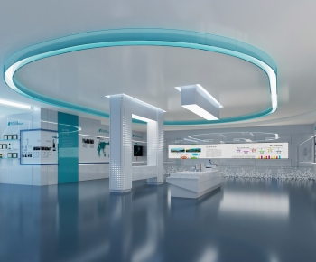 Modern Exhibition Hall-ID:311383014