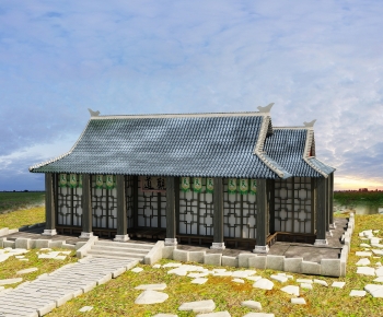 New Chinese Style Cartoon House-ID:867522001