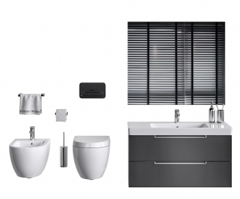 Modern Bathroom Cabinet-ID:967086088