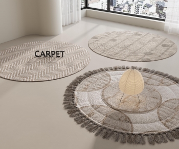 Modern Circular Carpet-ID:116588125