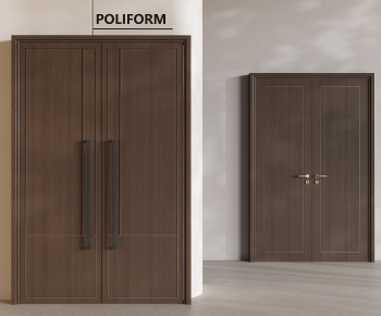 New Chinese Style Double Door-ID:913497929