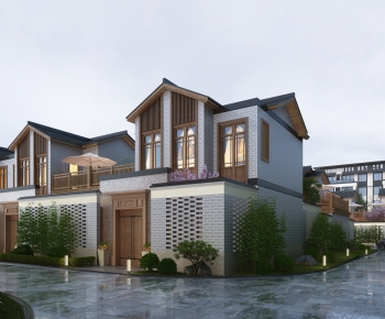 New Chinese Style Townhouse-ID:727688077