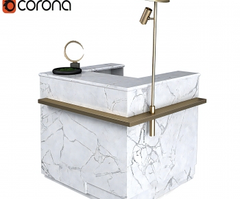 Modern Reception Desk-ID:842096099