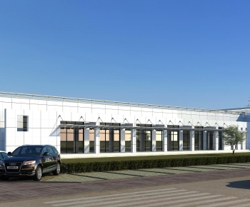 Modern School Building-ID:109726911