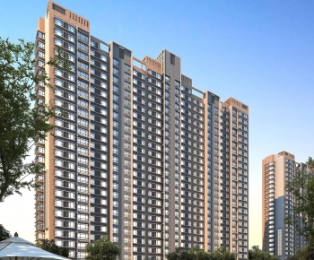 Modern Residential Building-ID:890811921