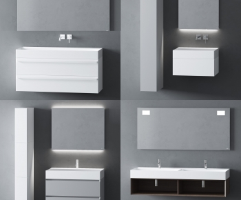 Modern Bathroom Cabinet-ID:343791015