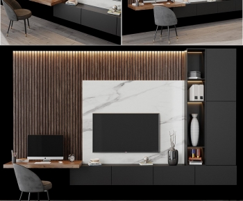 Modern TV Wall-ID:436413057