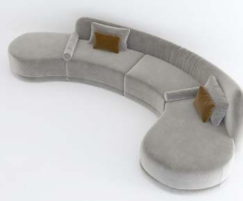 Modern Curved Sofa-ID:614564904
