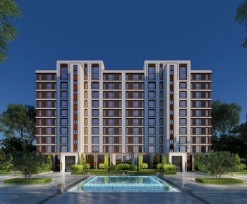 Modern Residential Building-ID:531157021