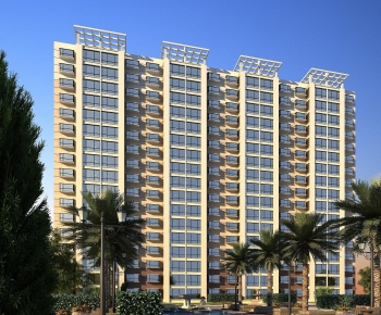 Modern Residential Building-ID:610060938