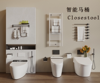 现代马桶组合-ID:103731269