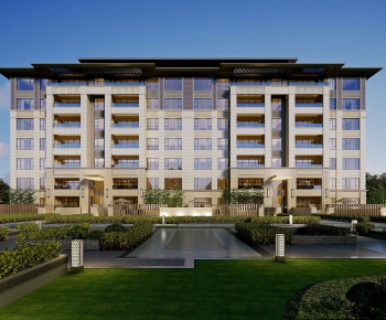 New Chinese Style Residential Building-ID:882306104